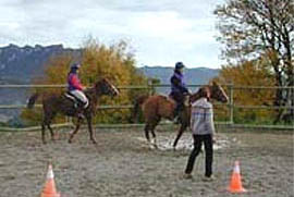 Classes d'equitació a Berga